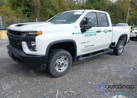 2021 Chevrolet Silverado 2500Hd 2Wd Standard Bed Wt from USA, damaged, VIN 1GC2WLE74MF224888